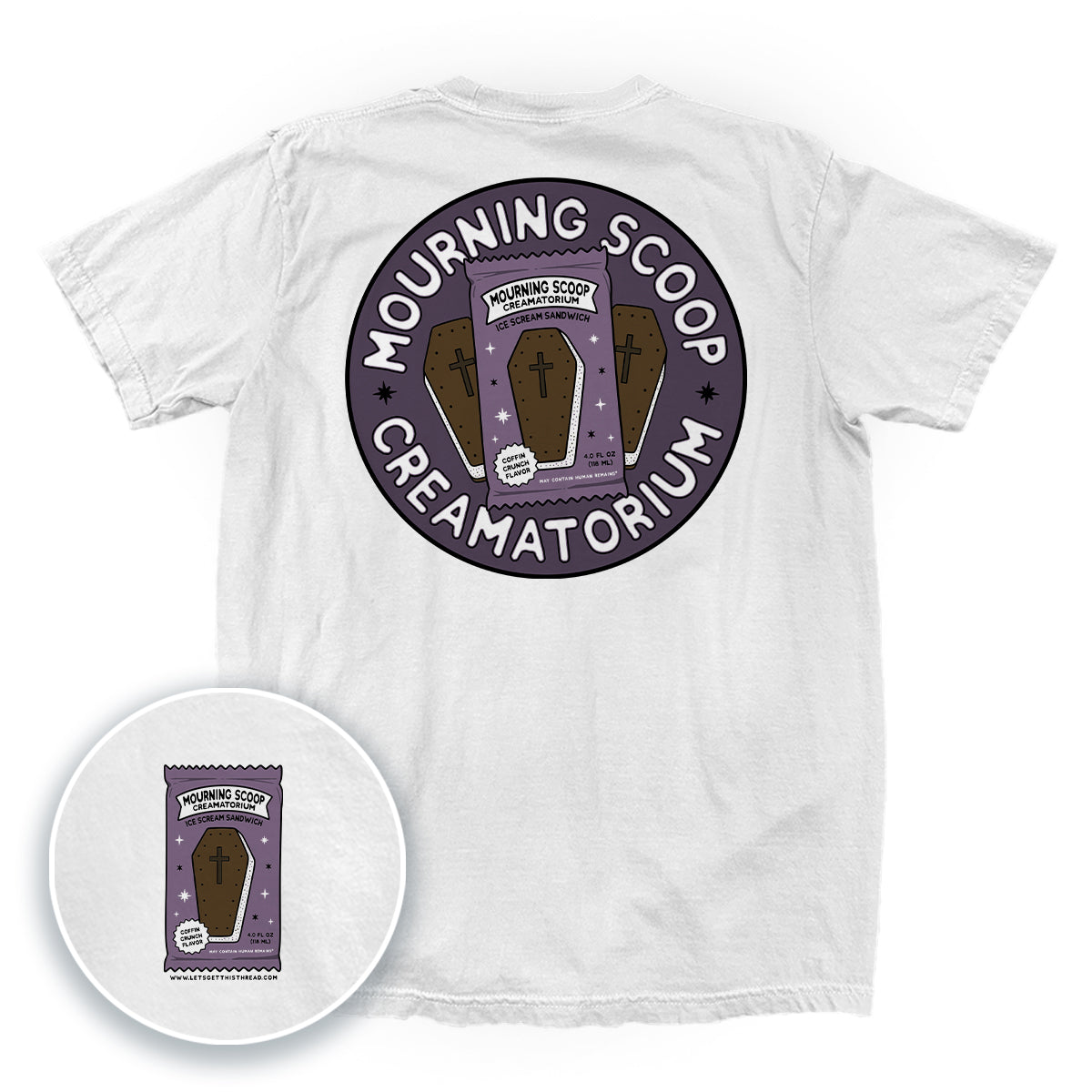 Mourning Scoop Creamatorium (Back Print)