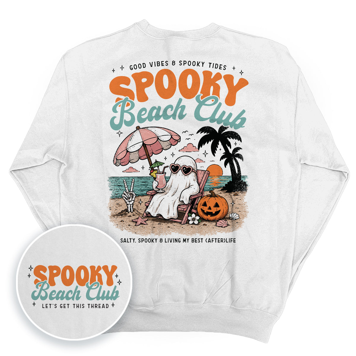 Spooky Beach Club (Back Print)
