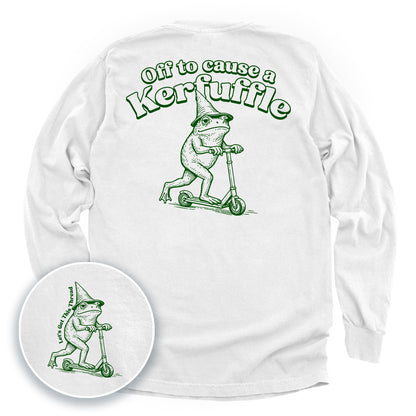 Off To Cause A Kerfuffle (Back Print)
