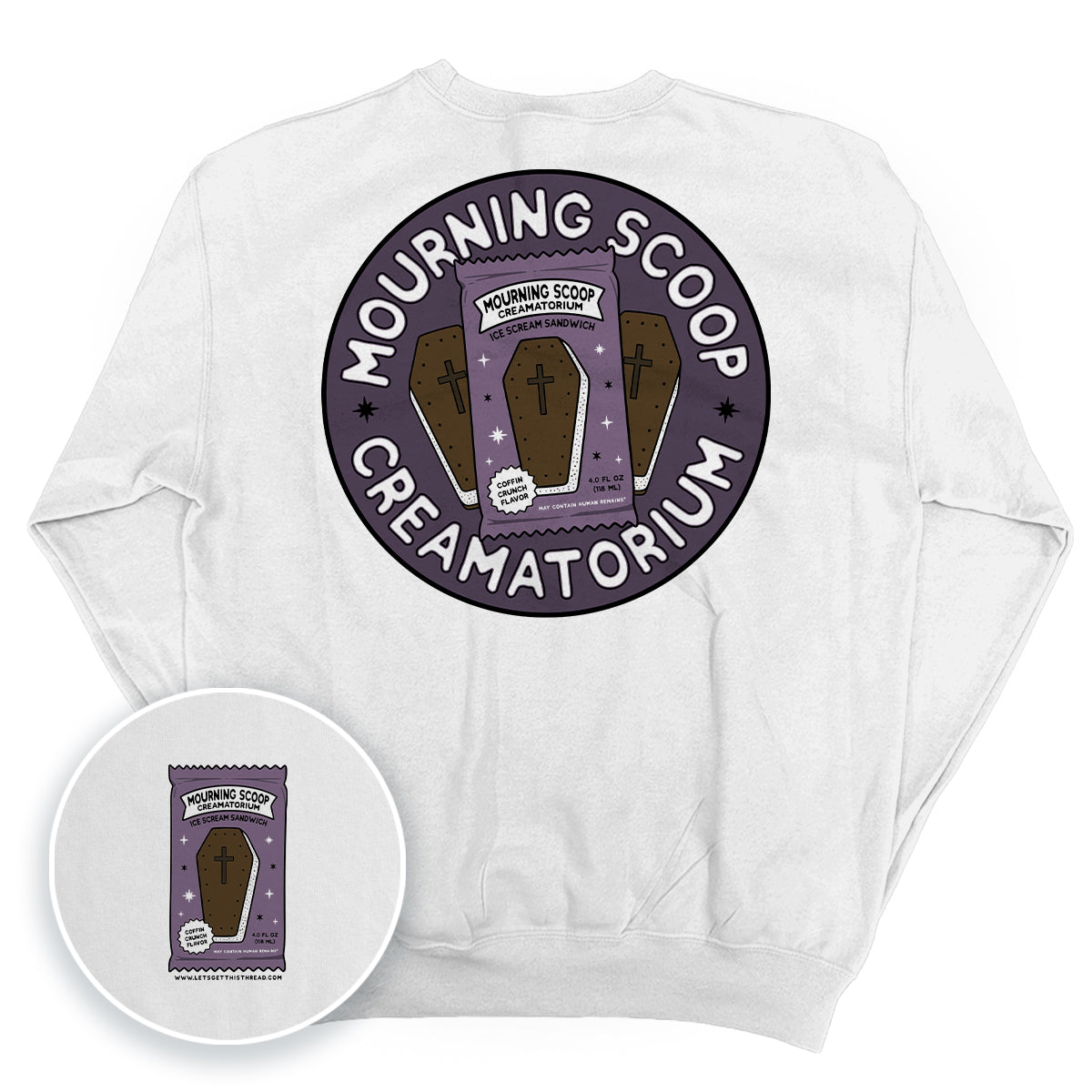 Mourning Scoop Creamatorium (Back Print)