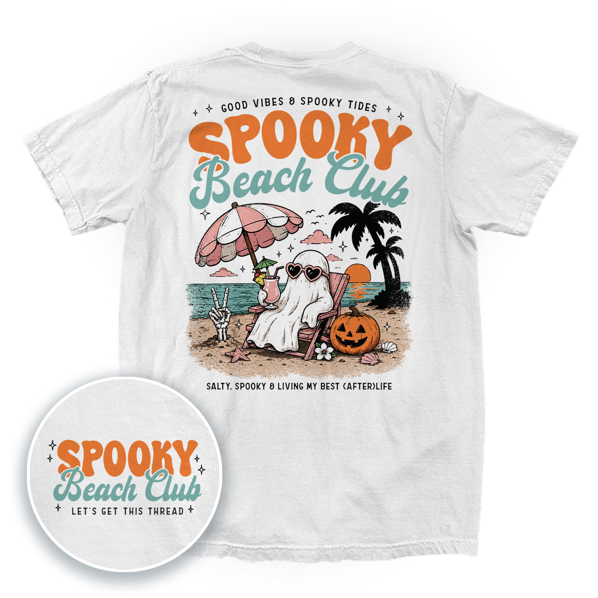 Spooky Beach Club (Back Print)