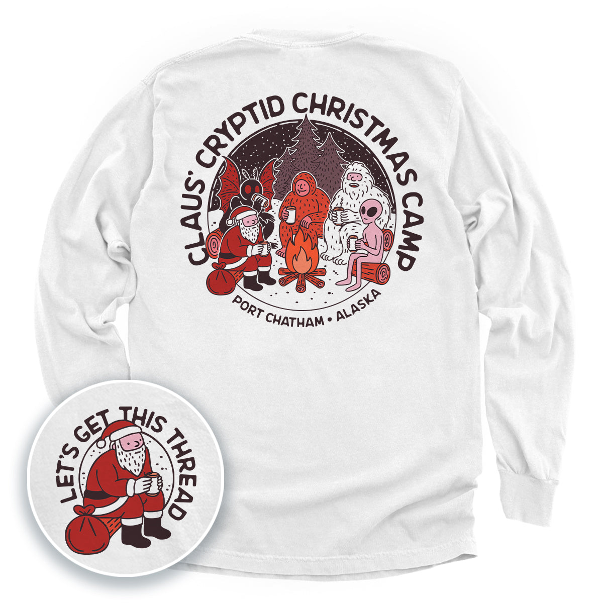 Claus' Cryptid Christmas Camp Rustic