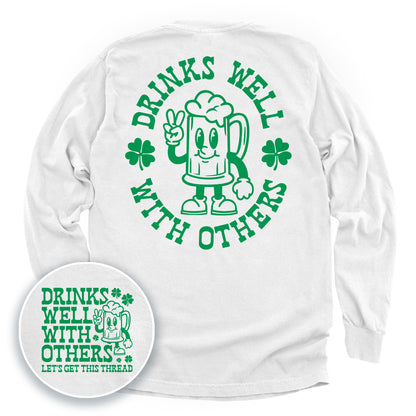 Drinks Well With Others Shamrock