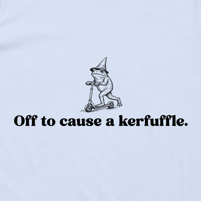 Off To Cause A Kerfuffle (Front Print)