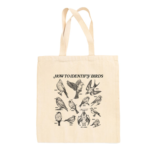 How To Identify Birds Tote Bag