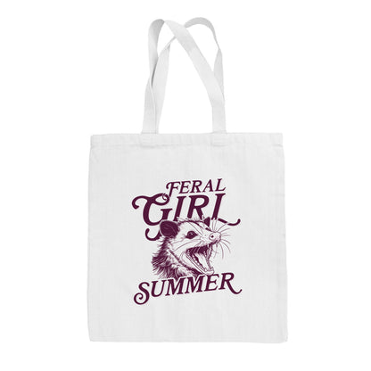 Feral Girl Summer Tote Bag