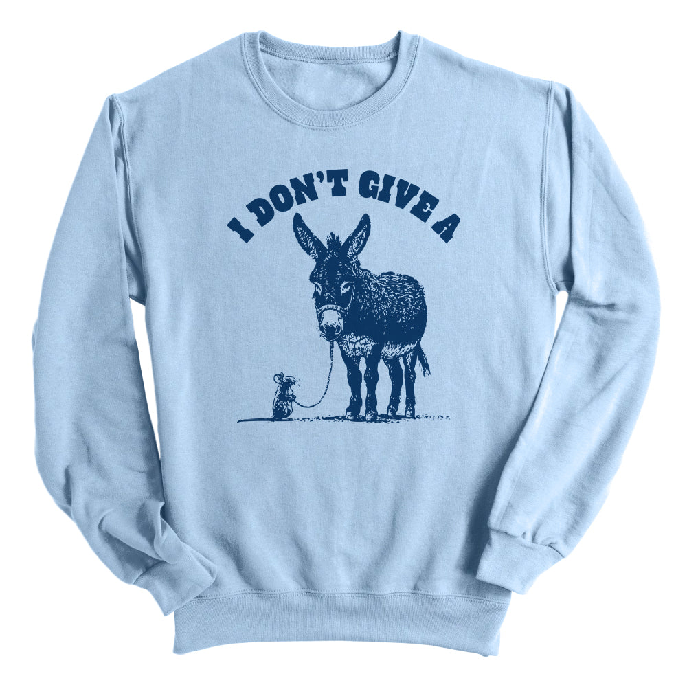 I Don't Give A Rat's Ass (Front Print)