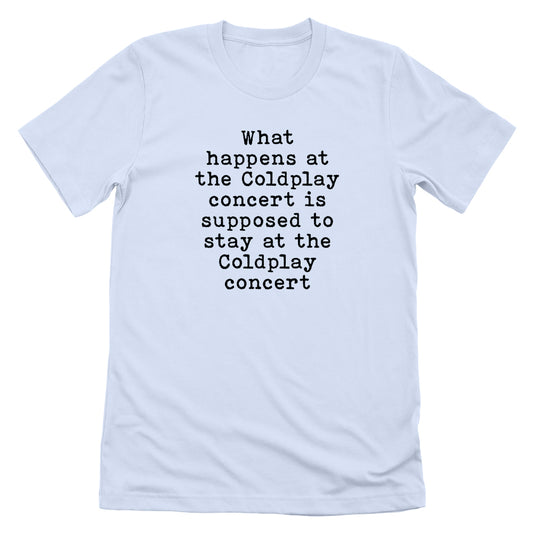 What Happens At The Coldplay Concert