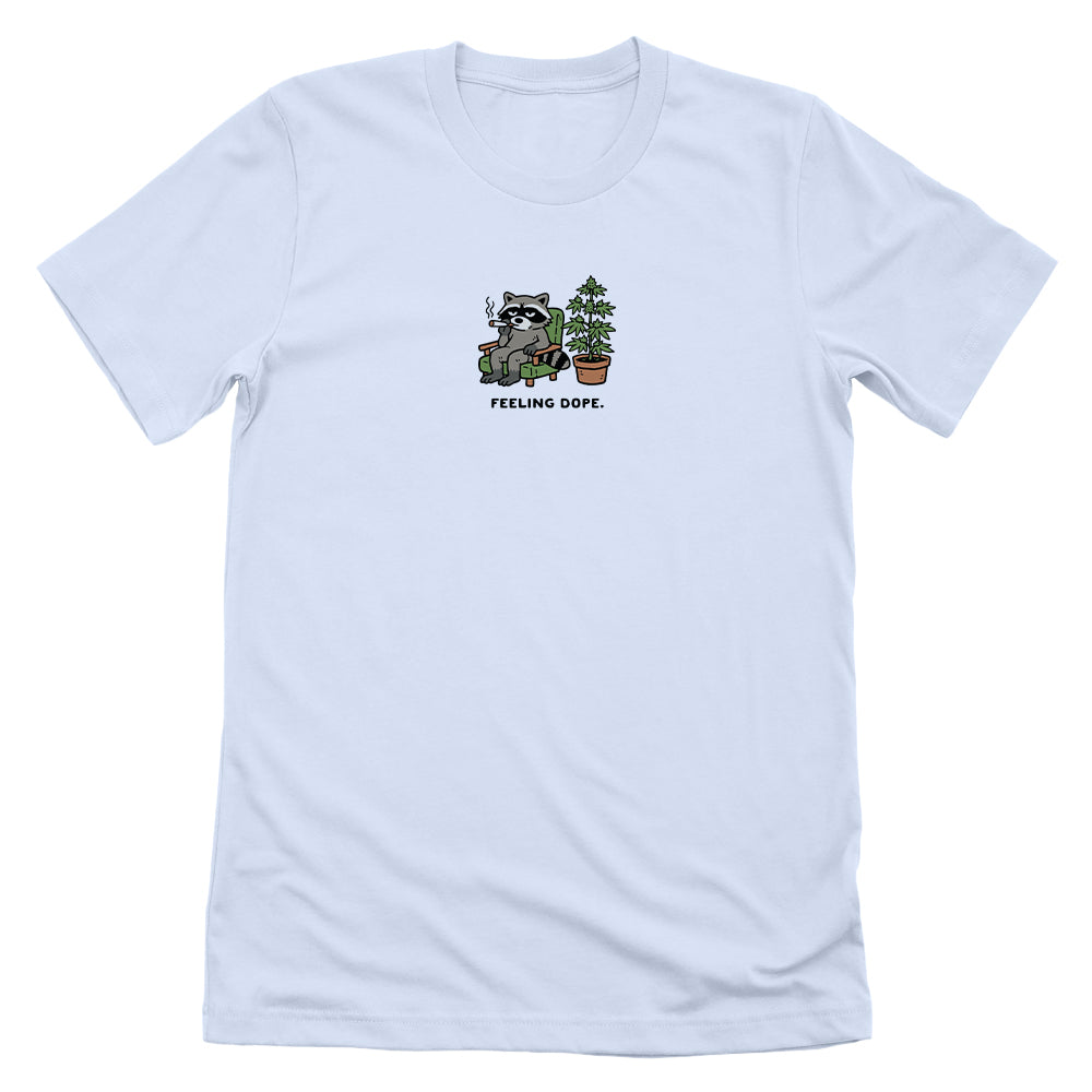Feeling Dope Raccoon (Front Print)
