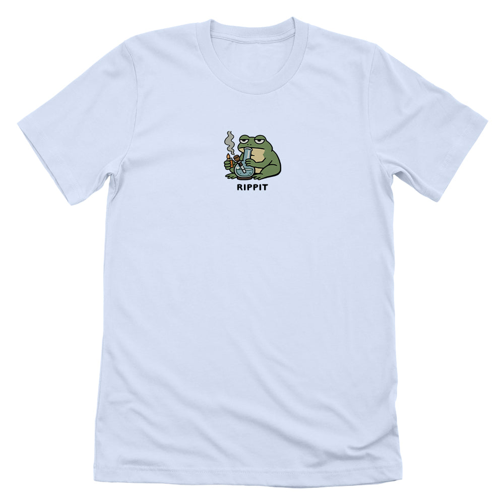Rippit Frog With A Bong (Front Print)