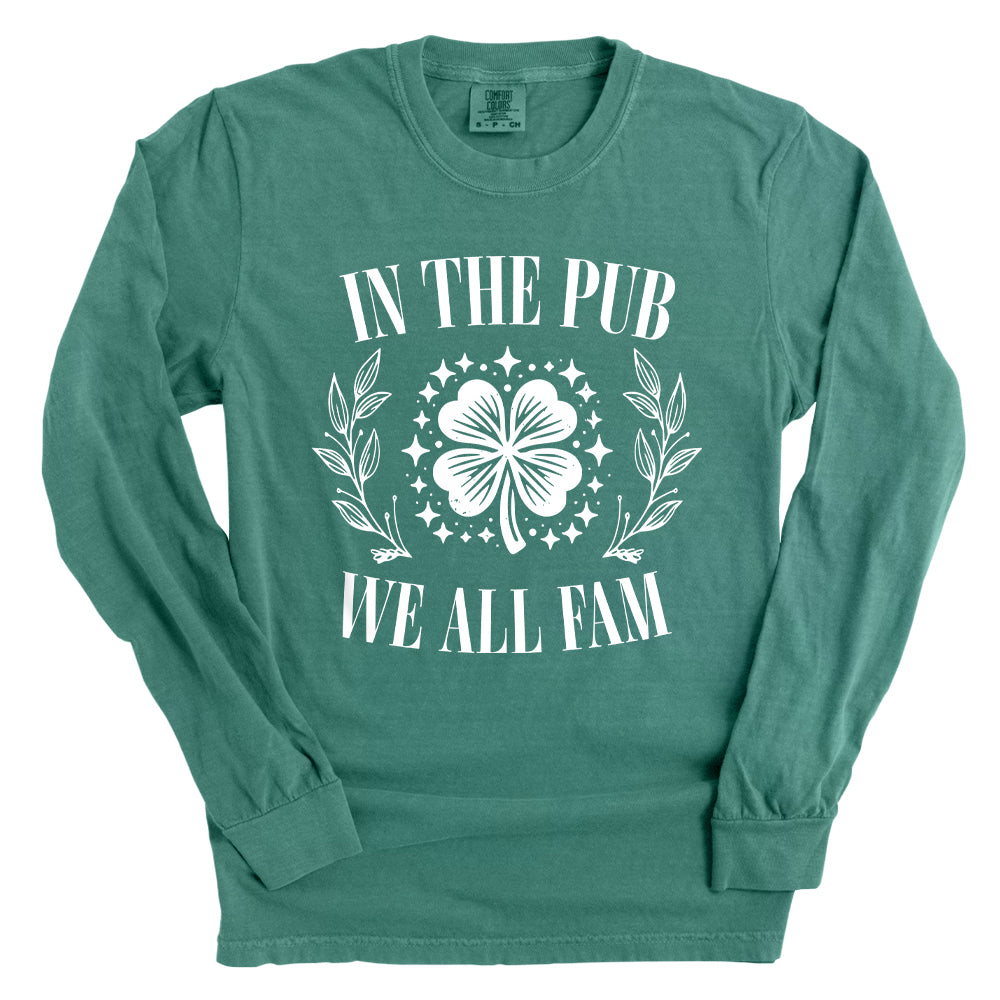 In The Pub We All Fam (White)