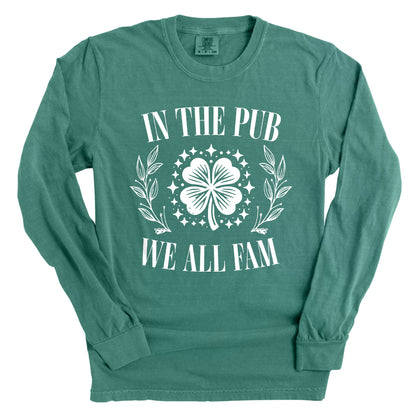 In The Pub We All Fam (White)