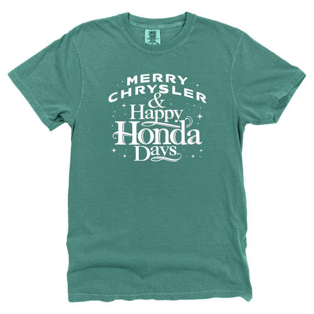Merry Chrysler and Happy Honda Days