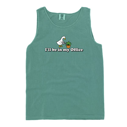 I'll be in my Office Duck (Front Print)