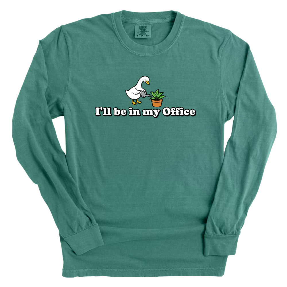 I'll be in my Office Duck (Front Print)