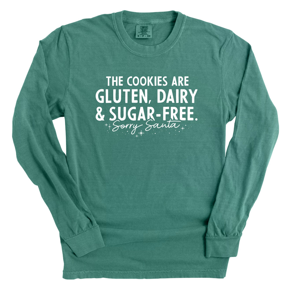 The Cookies are Gluten Dairy and Sugar Free Sorry Santa