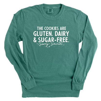 The Cookies are Gluten Dairy and Sugar Free Sorry Santa