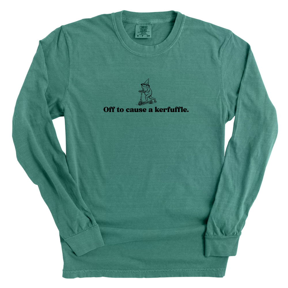 Off To Cause A Kerfuffle (Front Print)
