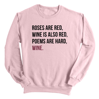 Roses are Red Wine is also Red