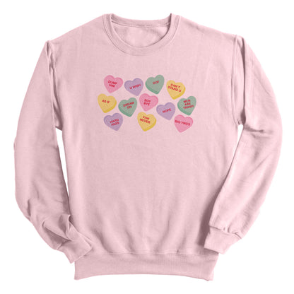 Anti-Valentine Candy Hearts