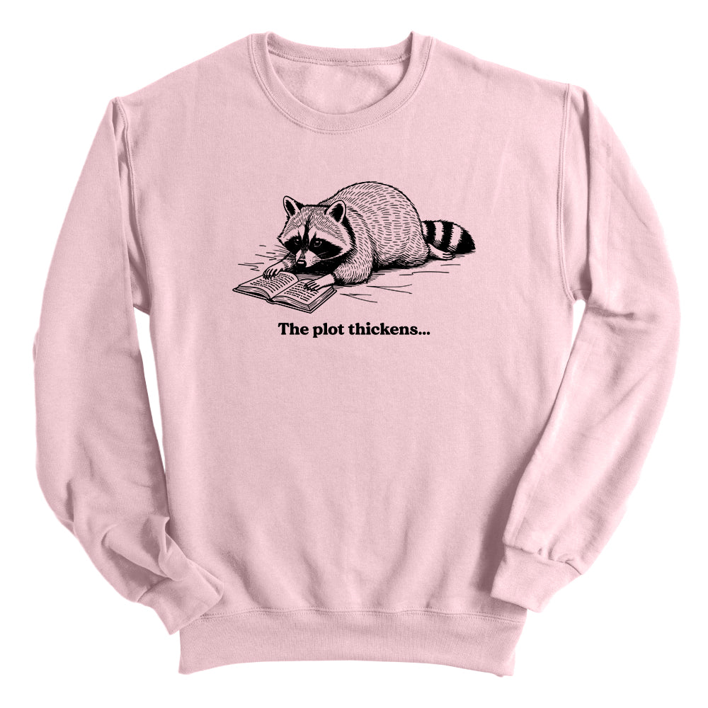 The Plot Thickens Raccoon (Front Print)