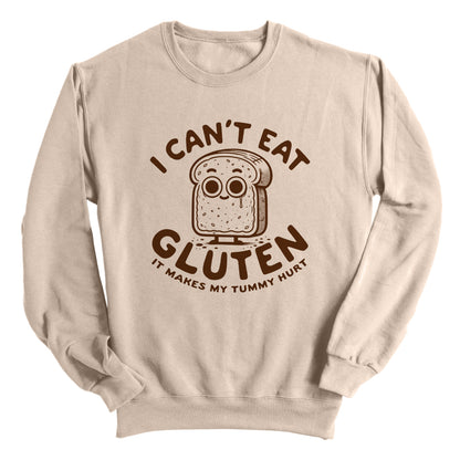 I Can't Eat Gluten It Makes My Tummy Hurt