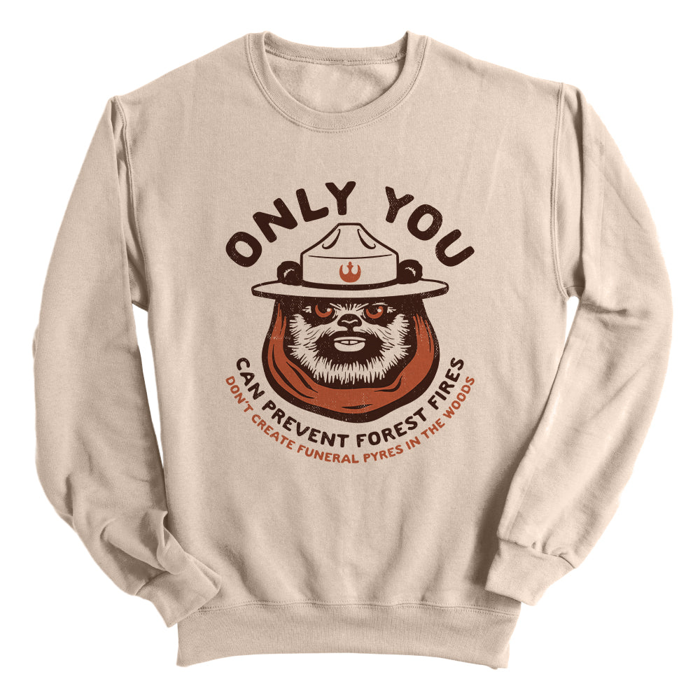 Only You Can Prevent Forest Fires Ewok