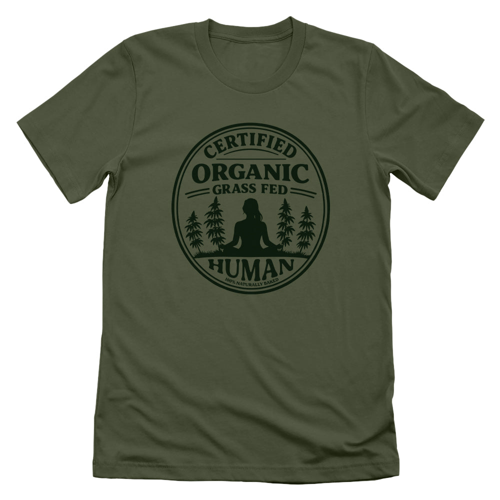 Certified Organic GrassFed Human Long Hair Dark Green