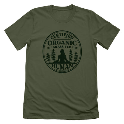 Certified Organic GrassFed Human Long Hair Dark Green