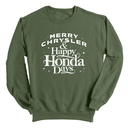 Merry Chrysler and Happy Honda Days