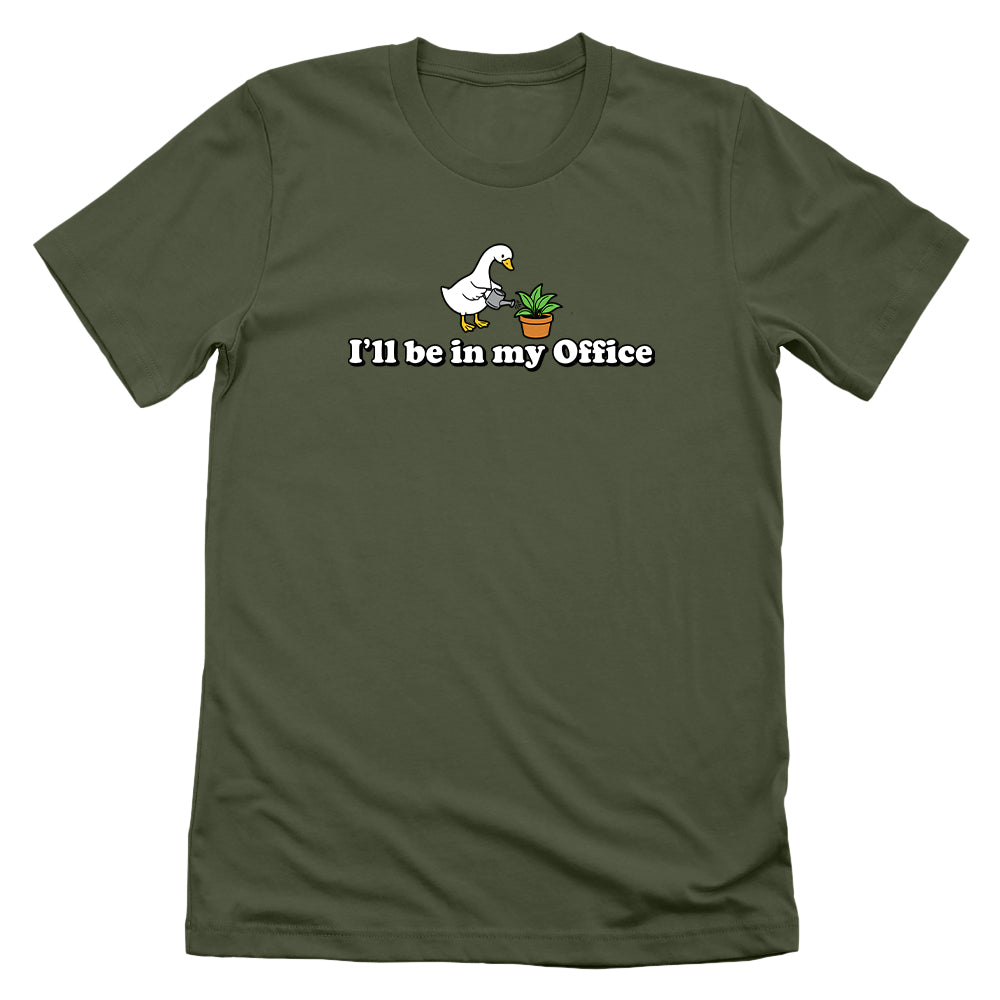 I'll be in my Office Duck (Front Print)