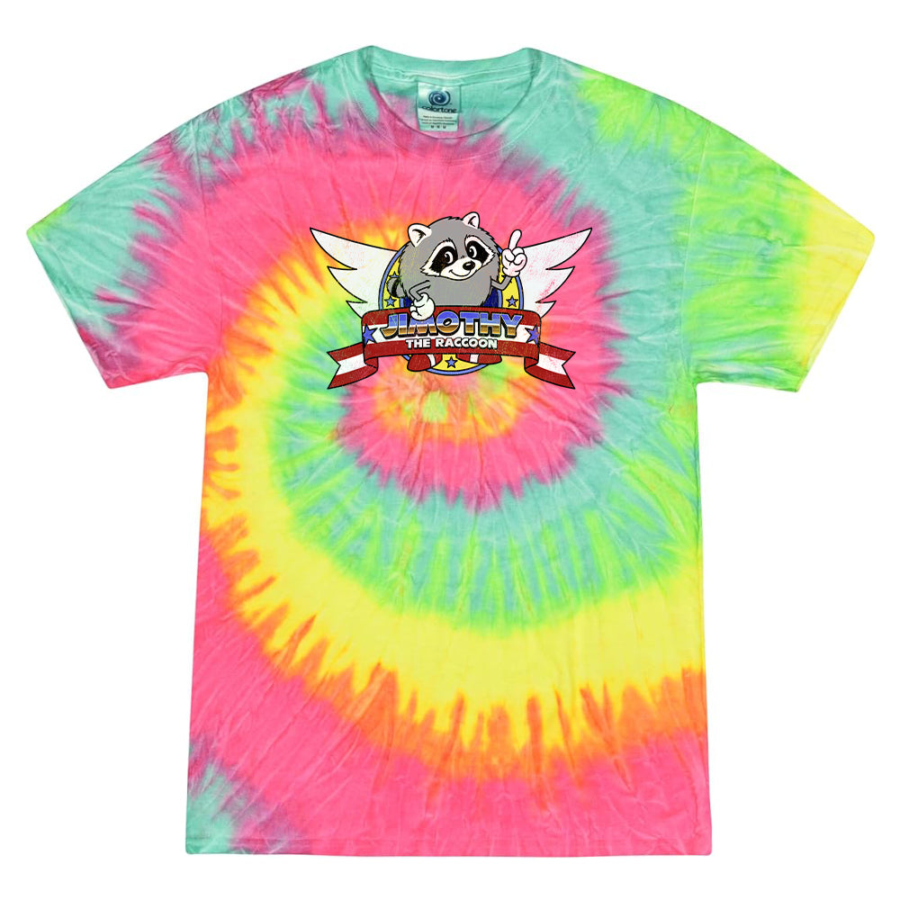Jimothy the Raccoon Wings Logo