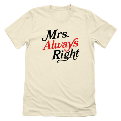 Mrs. Always Right