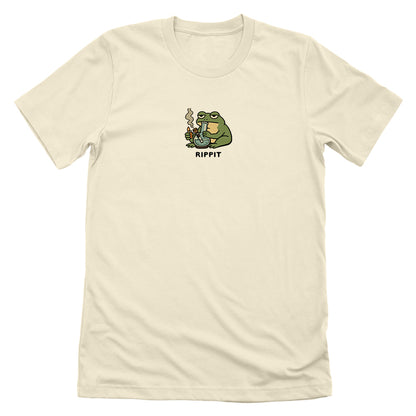 Rippit Frog With A Bong (Front Print)