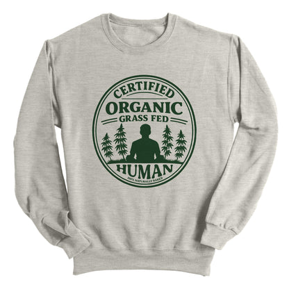 Certified Organic GrassFed Human Short Hair Dark Green