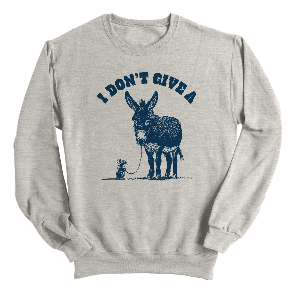 I Don't Give A Rat's Ass (Front Print)