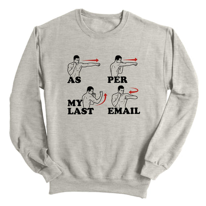 As Per My Last Email
