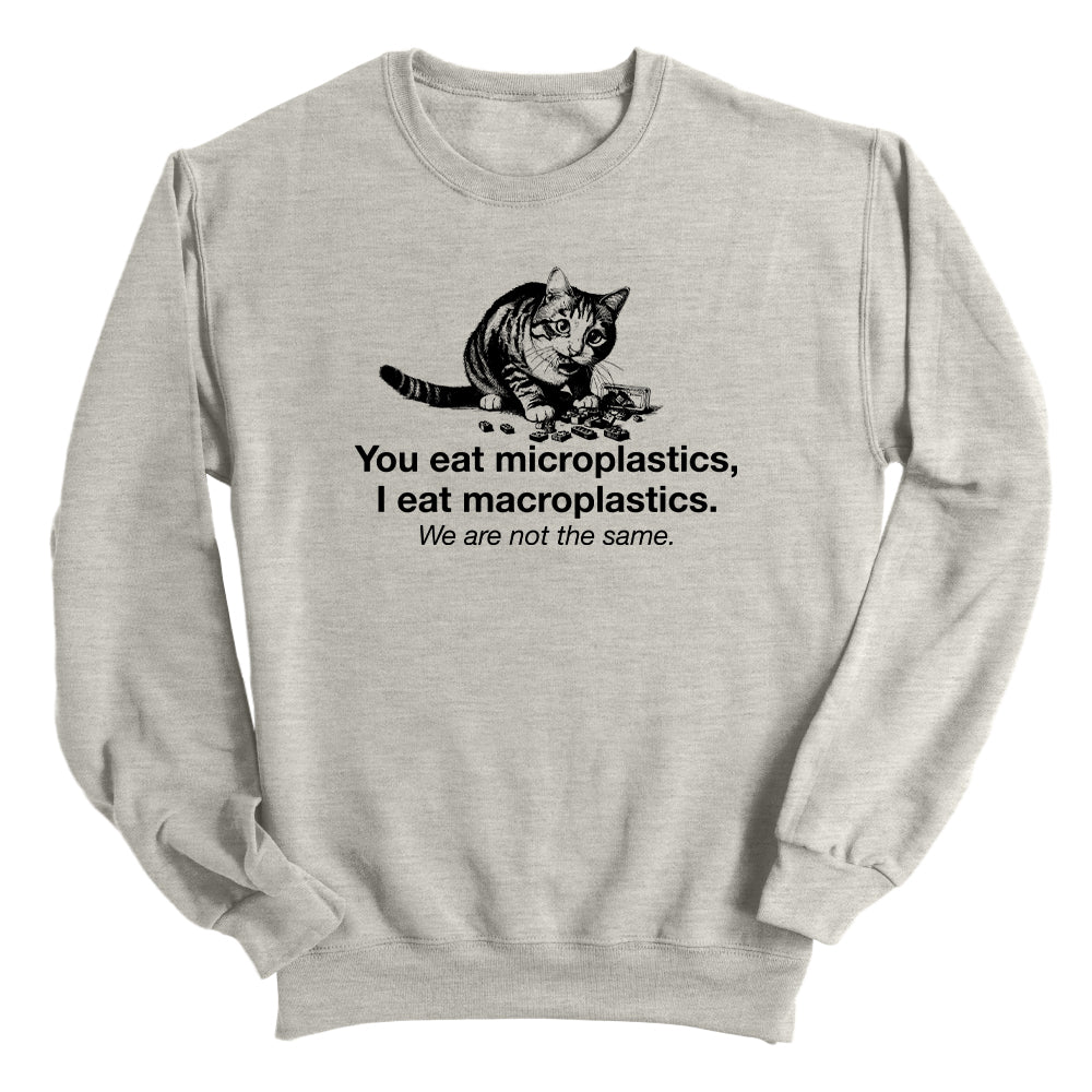 You Eat Microplastics I eat Macroplastics