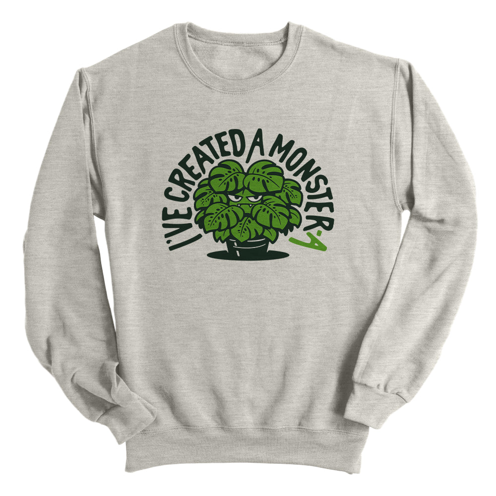 I've Created a Monster-a Green (Front Print)