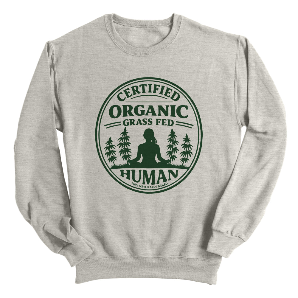 Certified Organic GrassFed Human Long Hair Dark Green