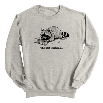 The Plot Thickens Raccoon (Front Print)