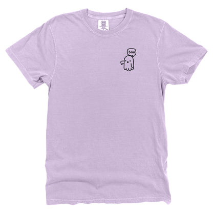 Boo Ghost Outline (Left Chest)