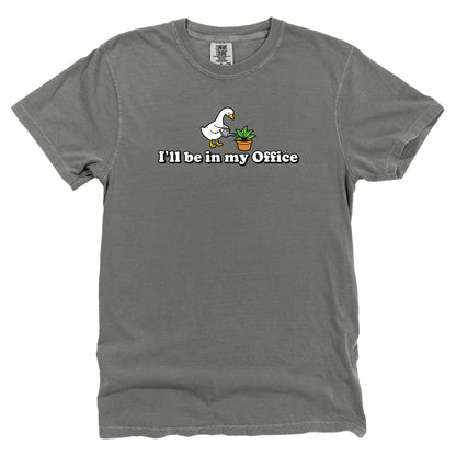 I'll be in my Office Duck (Front Print)