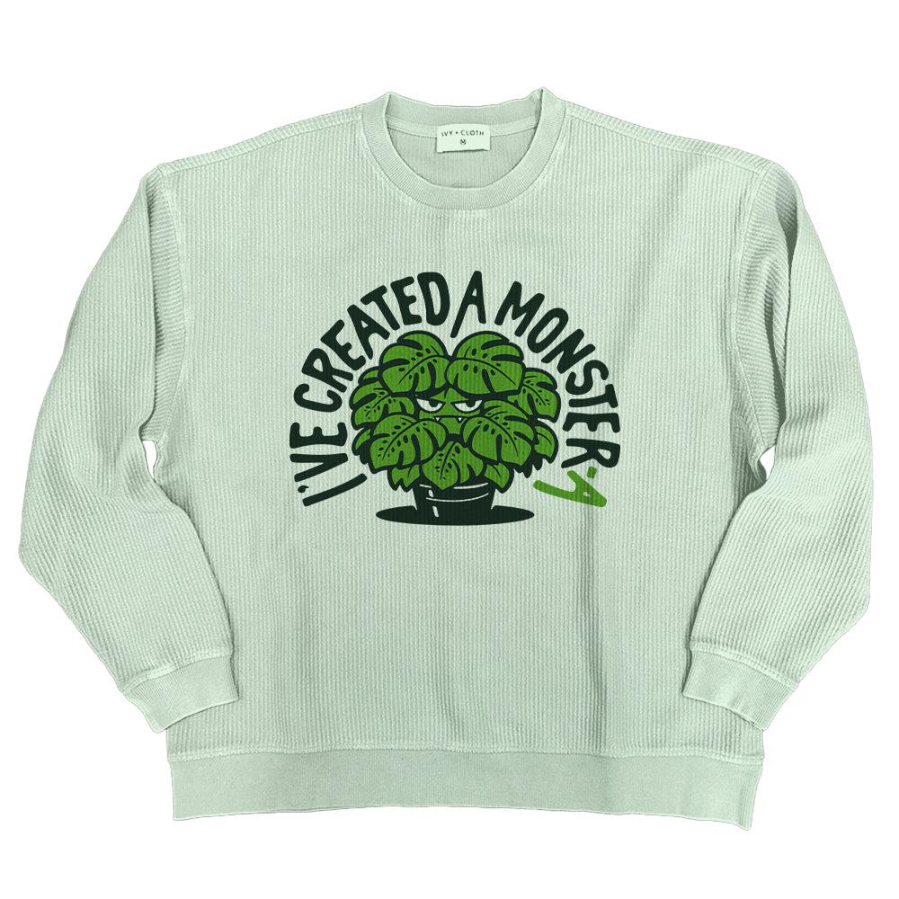 I've Created a Monster-a Green (Front Print)