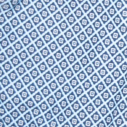 Men's Cyclist Liner Swim Trunks - Diamond Pattern Navy Blue