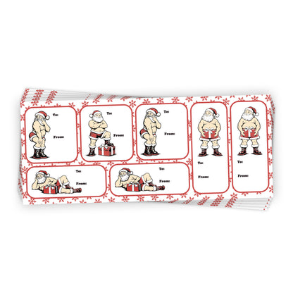 Sexy Santa Gift Tags