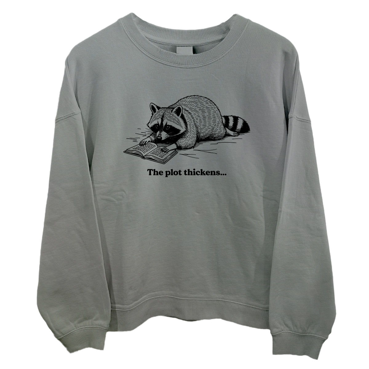 The Plot Thickens Raccoon (Front Print)
