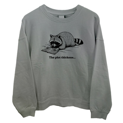 The Plot Thickens Raccoon (Front Print)