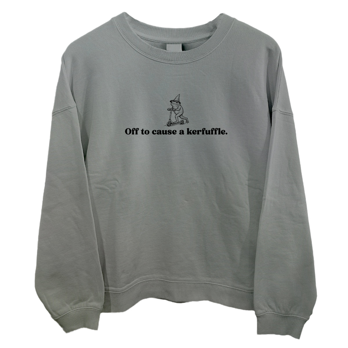 Off To Cause A Kerfuffle (Front Print)