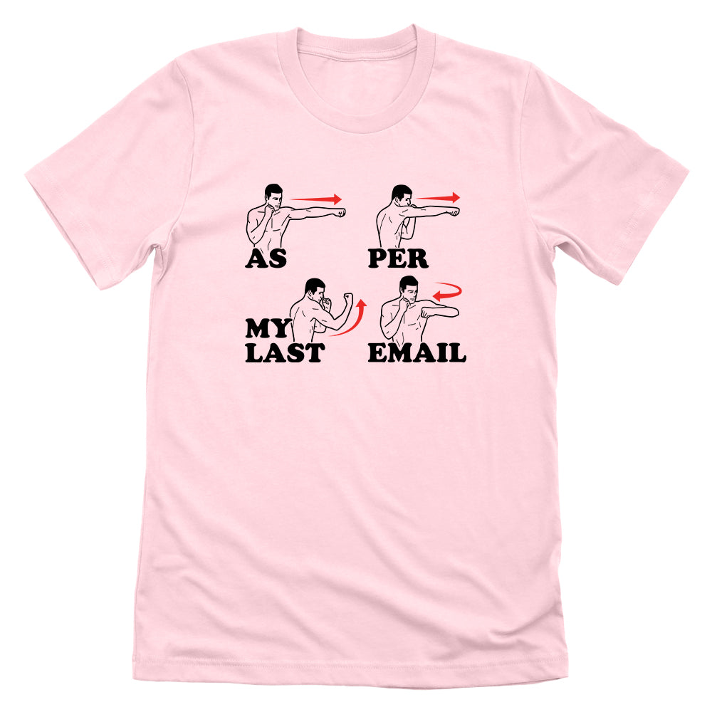 As Per My Last Email
